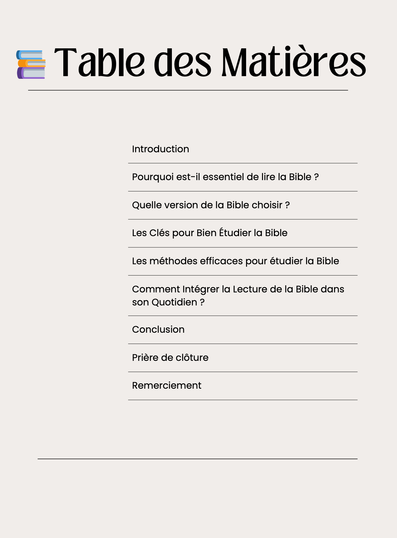 📖 Comment Étudier la Bible et Comprendre Ses Textes